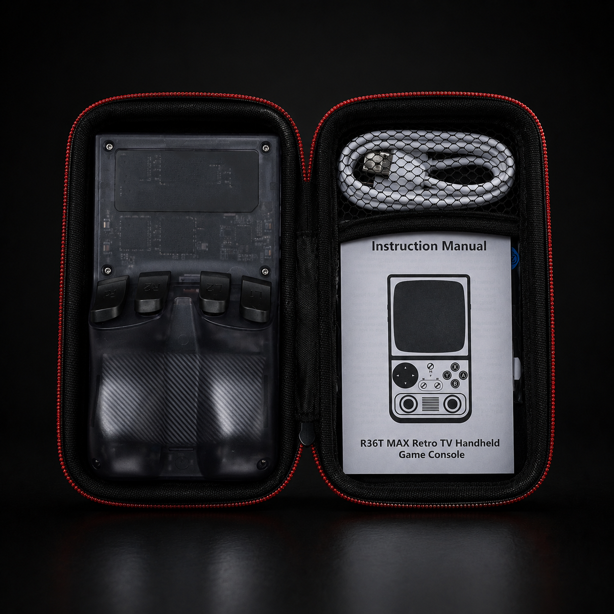 AISLPC GuardShell Carrying Case for R36/R36T Series Retro Handheld Game Consoles