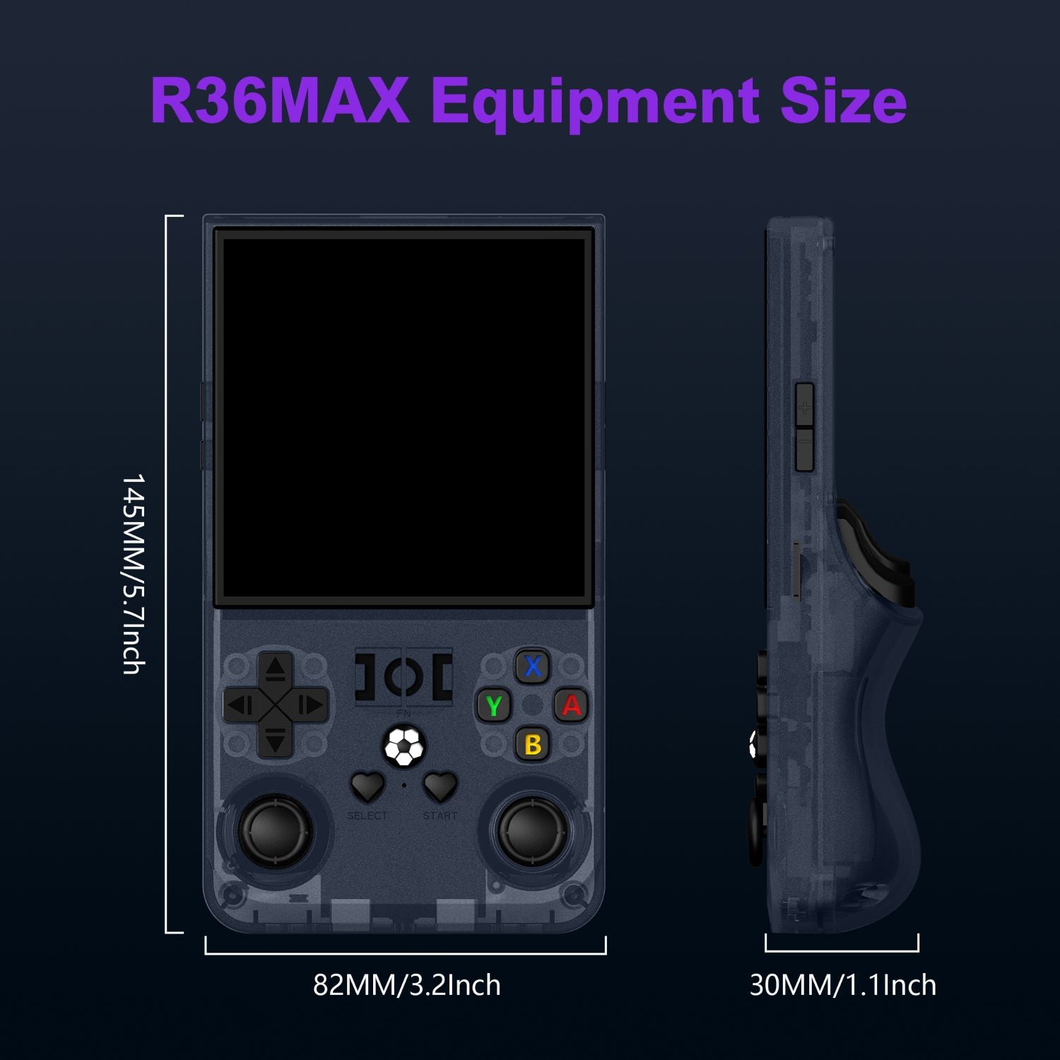 R36MAX Retro Handheld Game Console