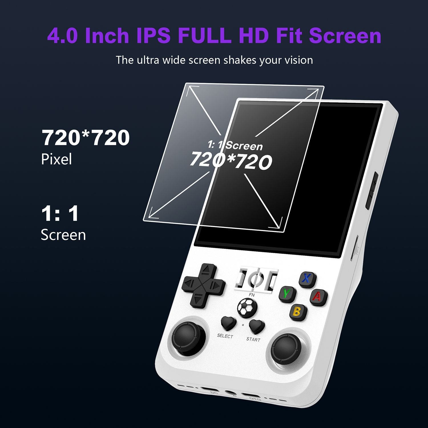R36MAX Retro Handheld Game Console