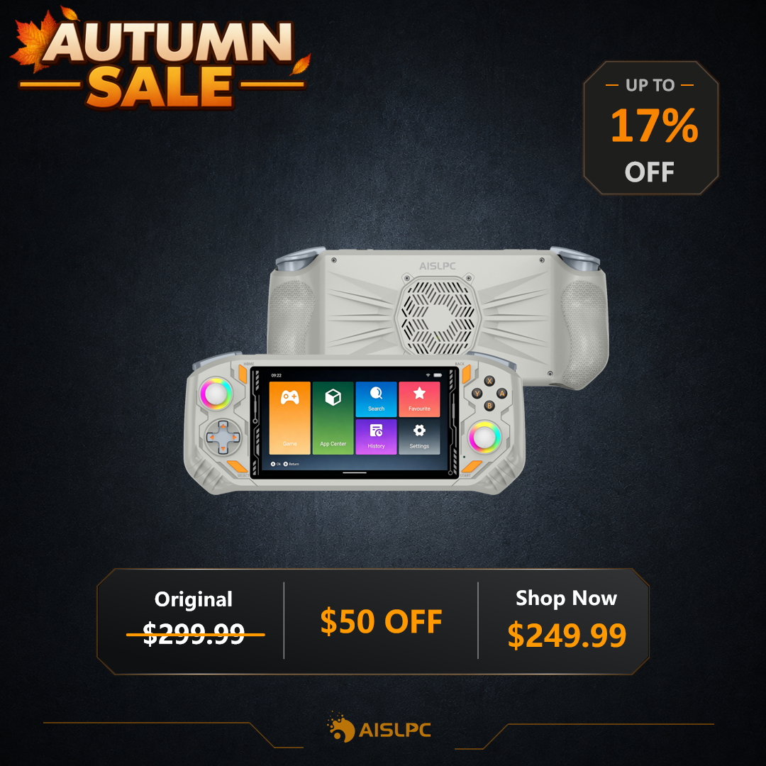 AISLPC® - RG52 Pro Max Retro Handheld Game Console