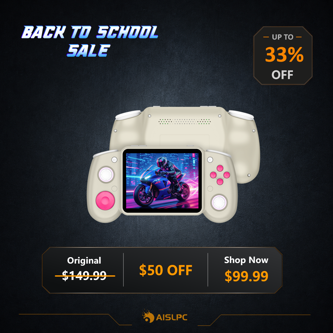 AISLPC - RG43H Pro Retro Handheld Game Console
