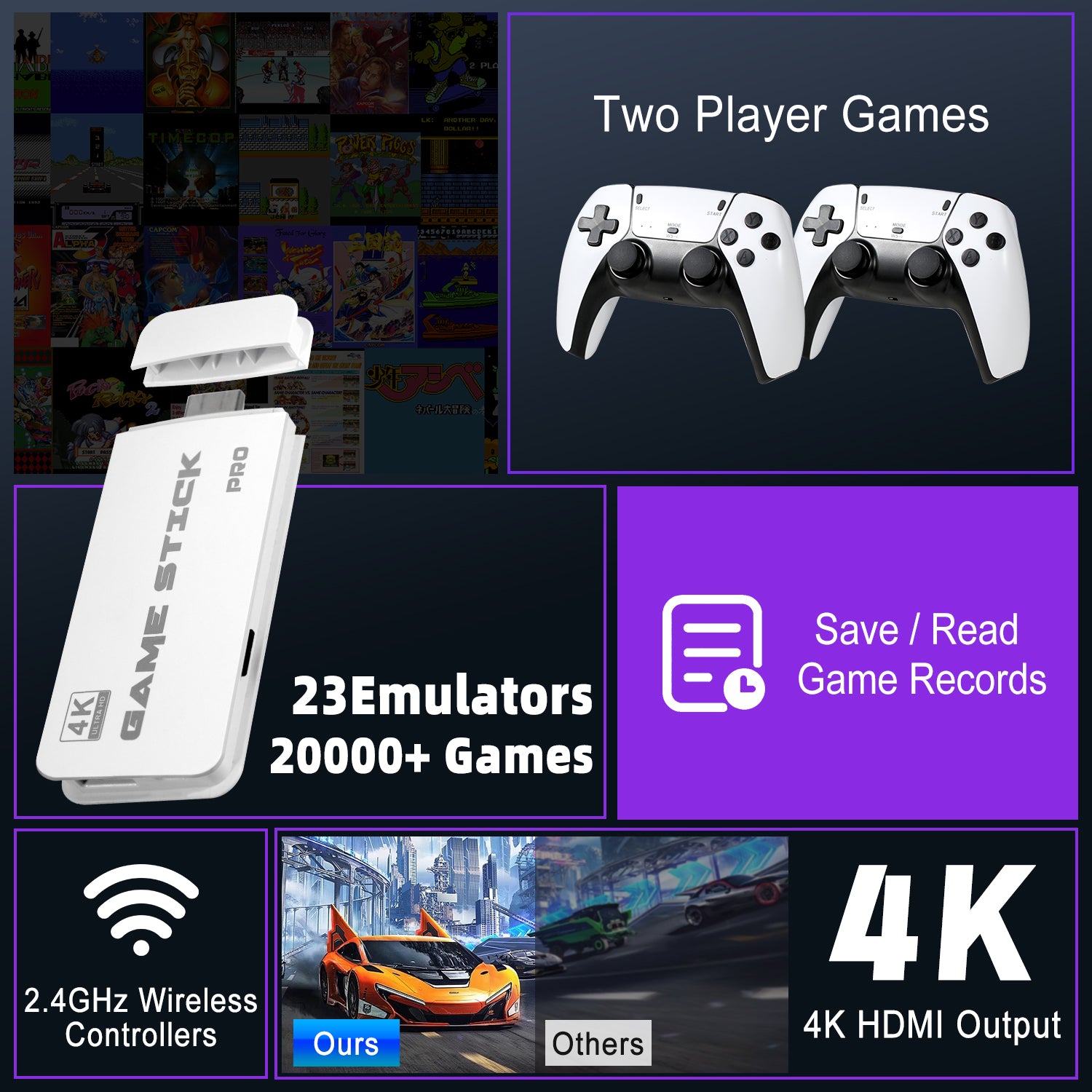 M15 Plus Retro Game Stick