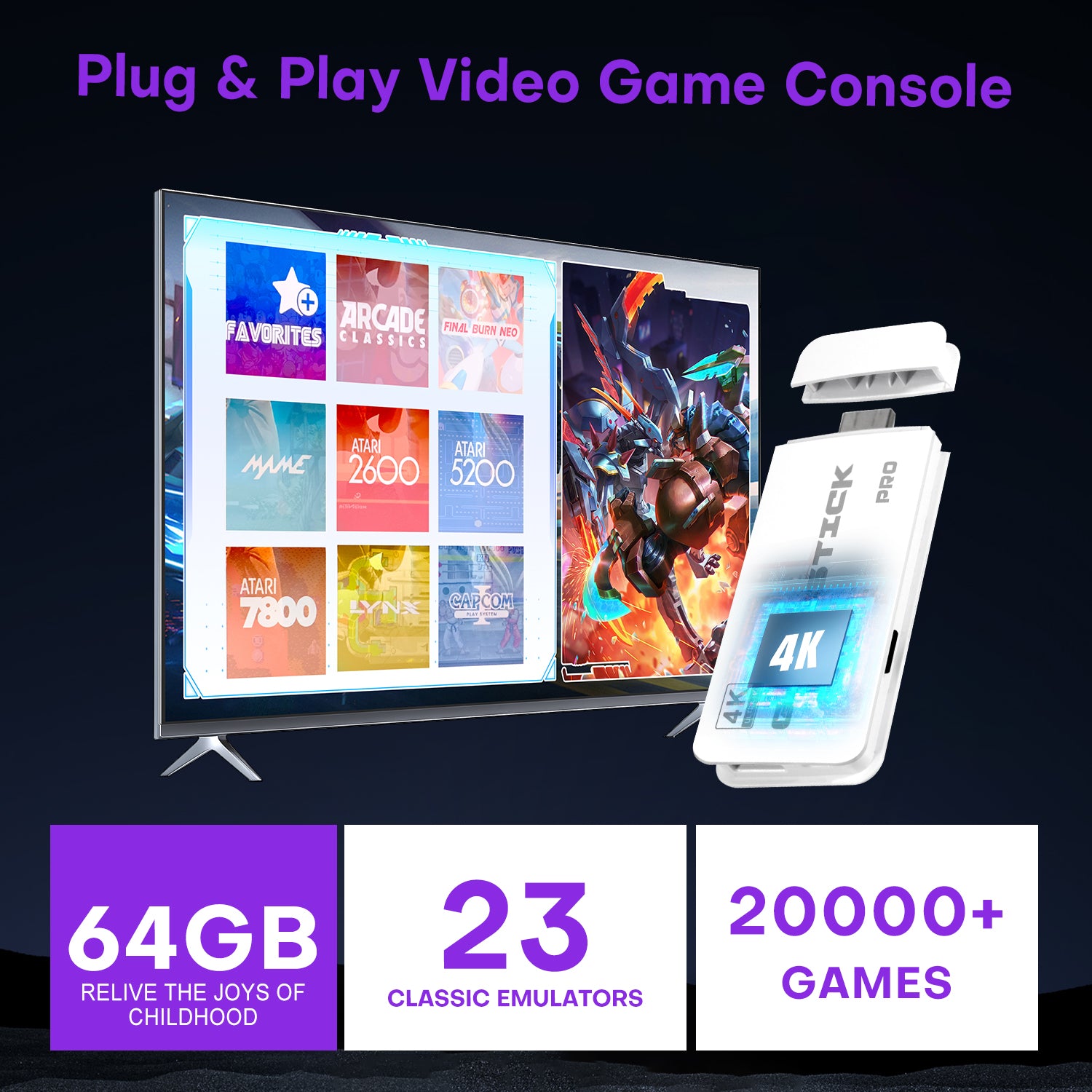 M15 Plus Retro Game Stick