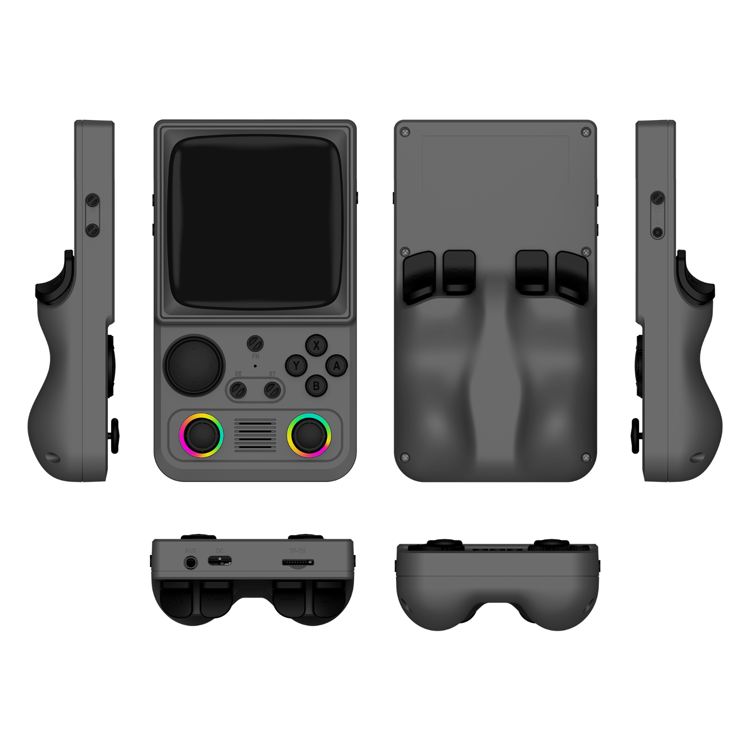 R36T MAX Retro Handheld Game Console