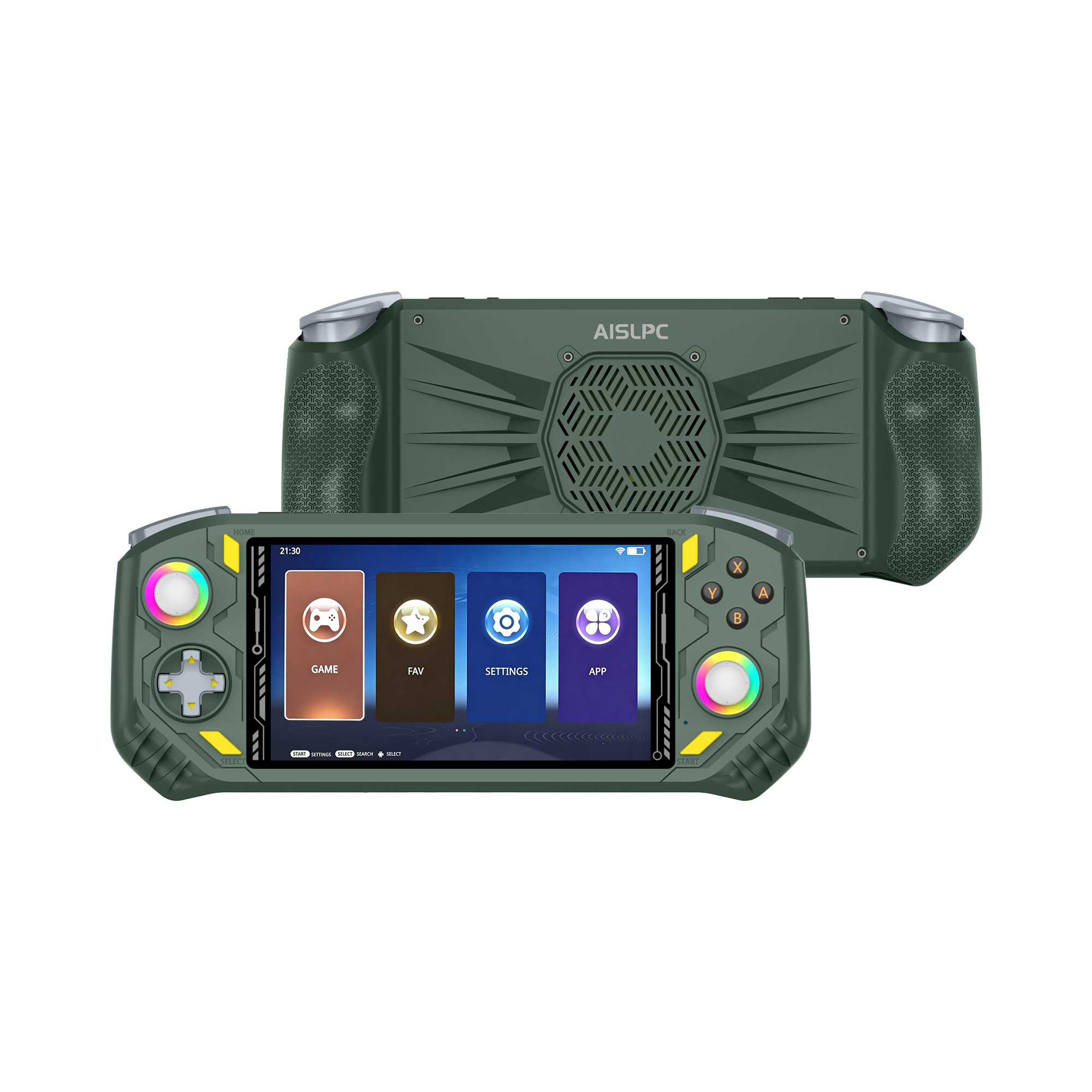 AISLPC® - RG52 MINI Retro Handheld Game Console