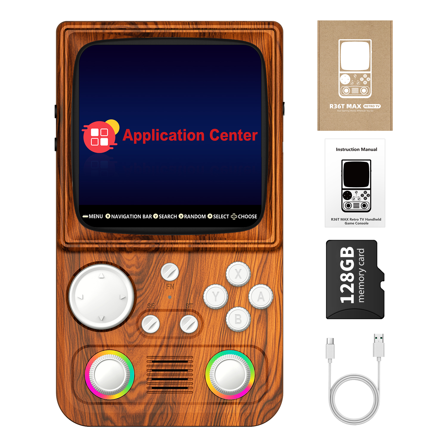 R36T MAX Retro Handheld Game Console-Special Edition