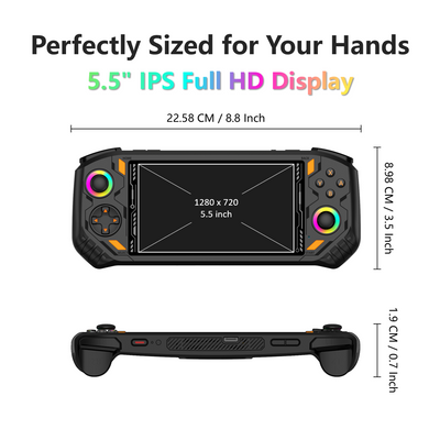AISLPC® - RG52 MINI Retro Handheld Game Console