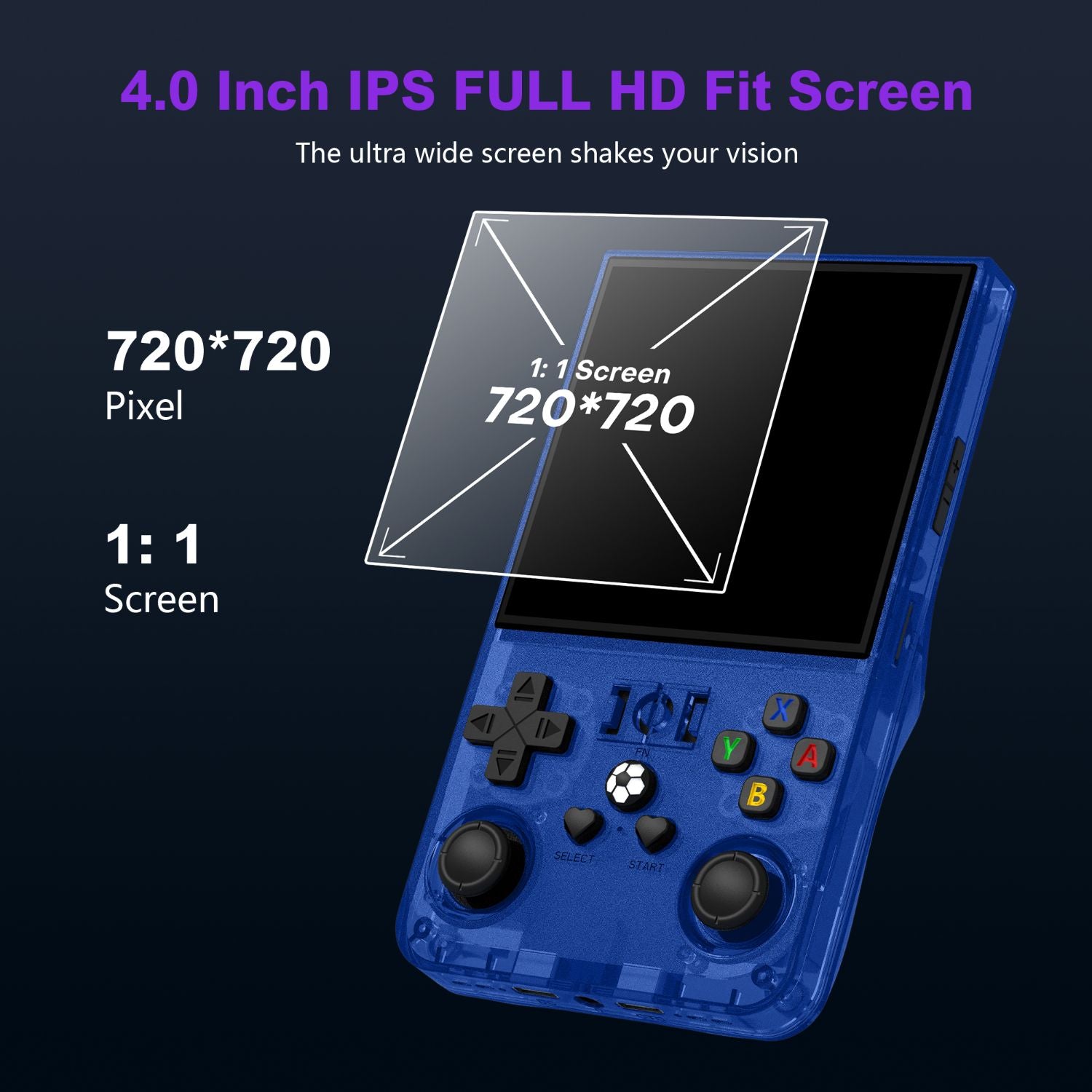 R36MAX Retro Handheld Game Console