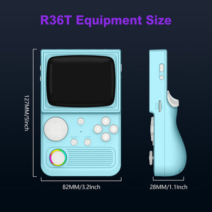 R36T Retro Handheld Game Console