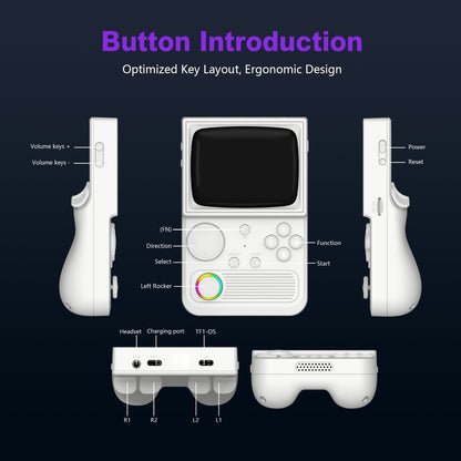 R36T Retro Handheld Game Console