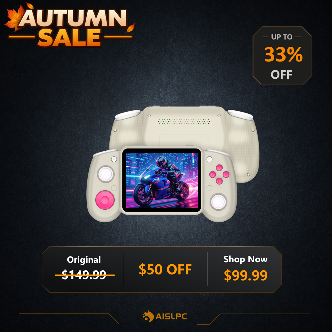 AISLPC® - RG43H PRO Retro Handheld Game Console
