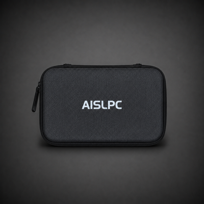 AISLPC RG43H PRO estuche portátil para consolas portátiles, con una bolsa de almacenamiento negra con cremallera para viajes seguros y uso diario
