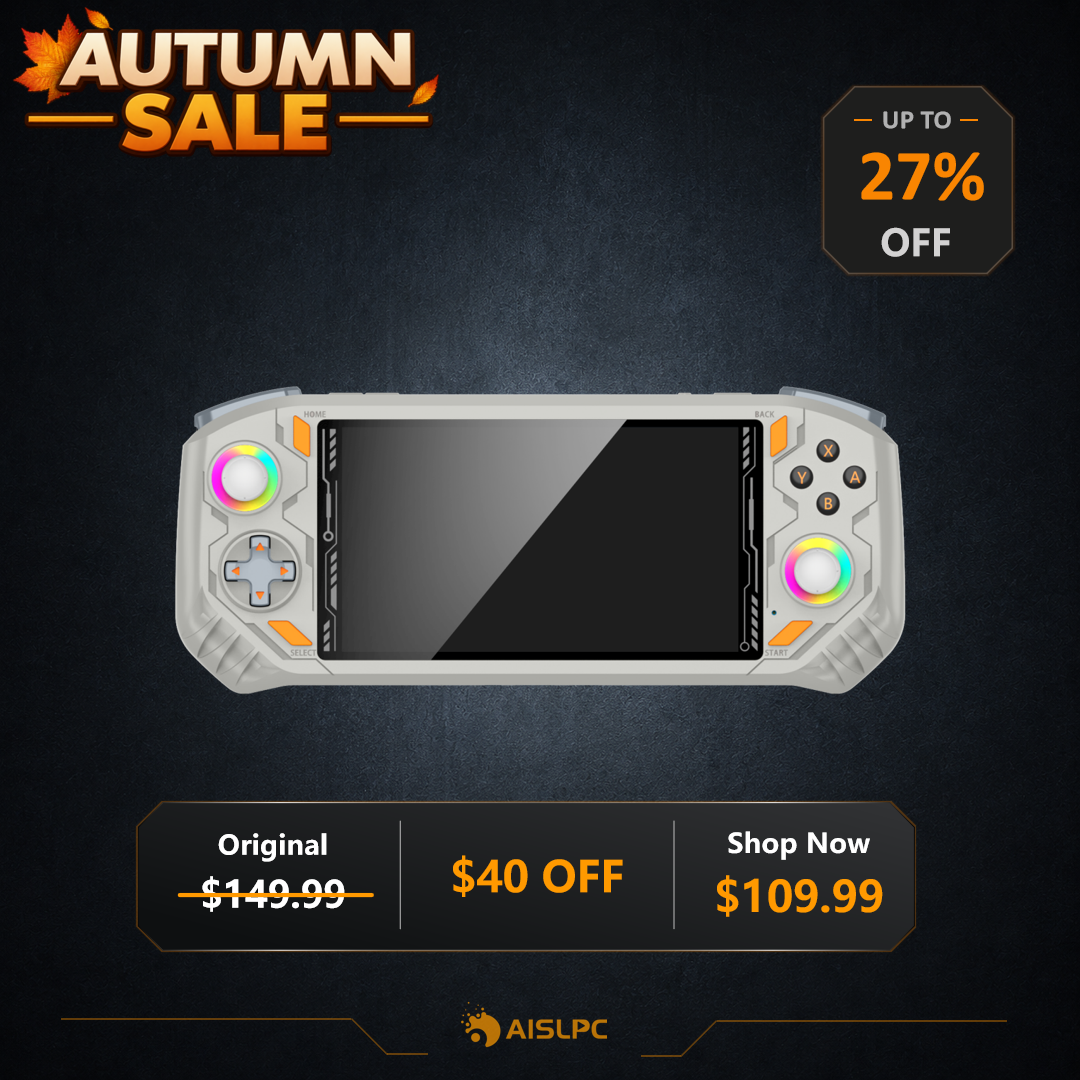 AISLPC® - RG52 MINI Retro Handheld Game Console