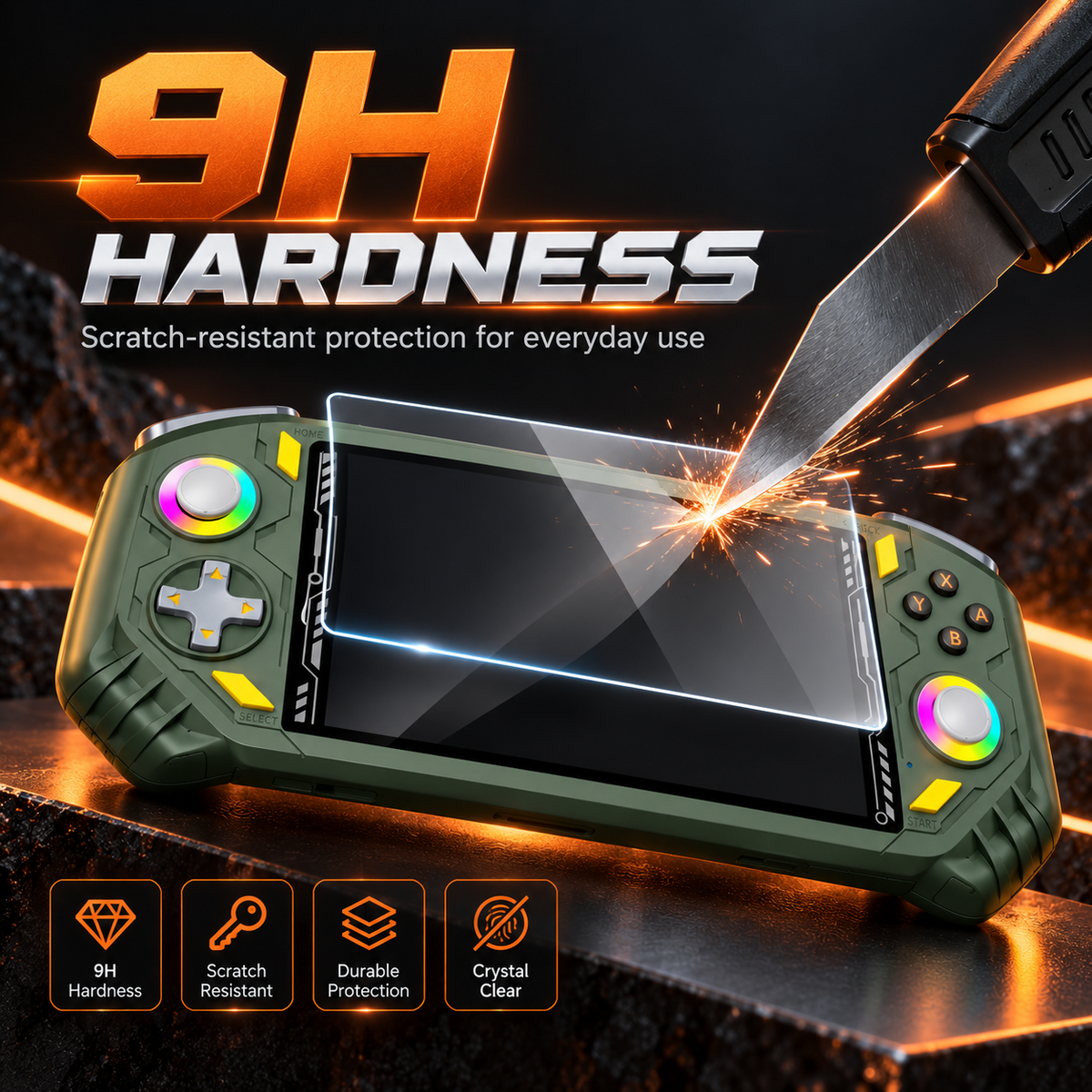 AISLPC RG52 Series Tempered Glass Screen Protector