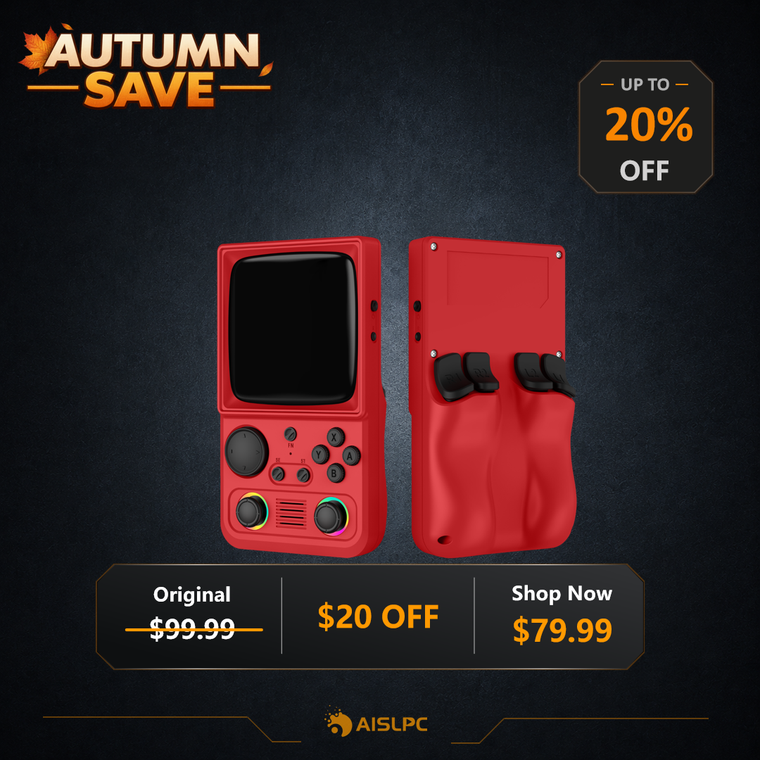 AISLPC® - R36T MAX Retro Handheld Game Console