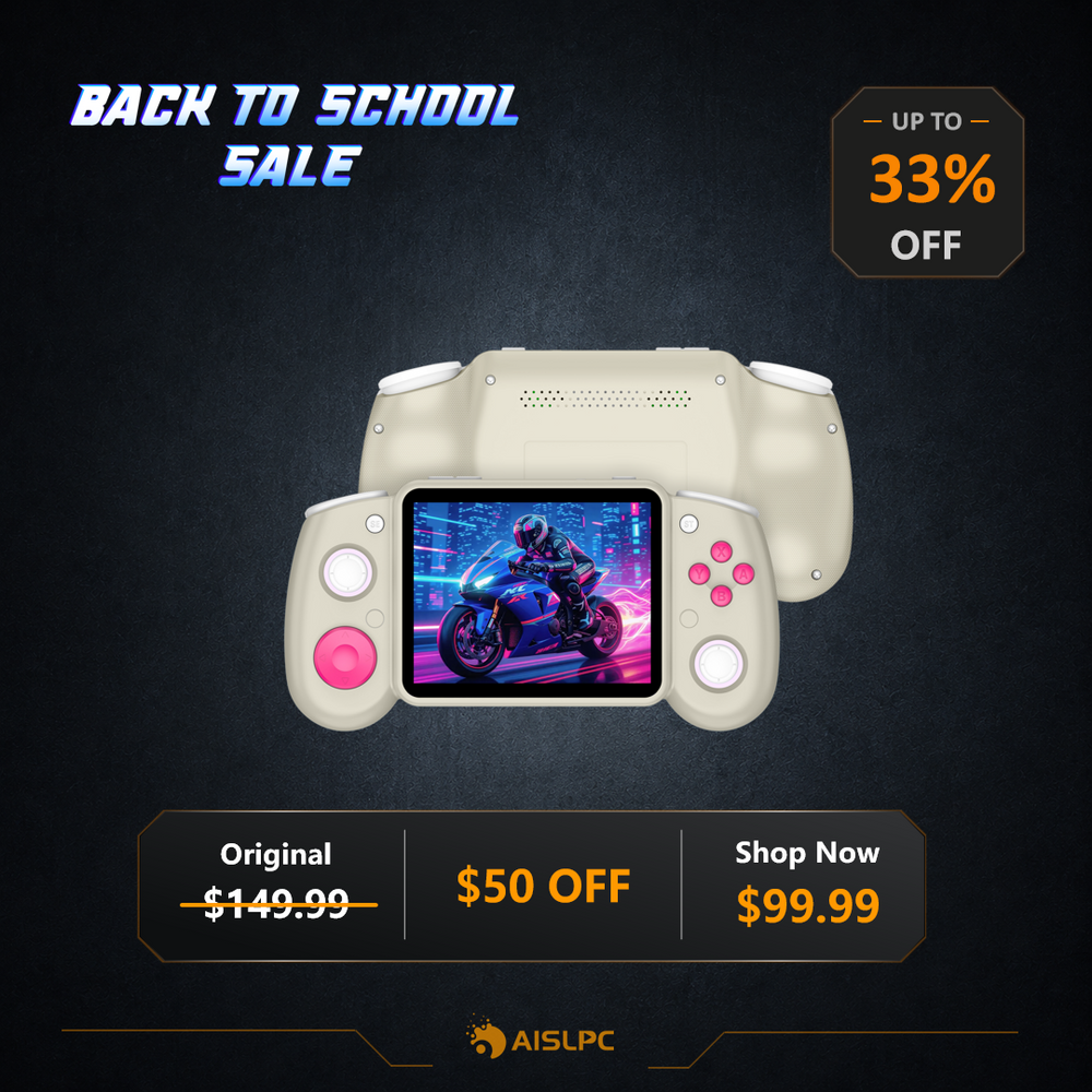 RG43H PRO Retro Handheld Game Console | AISLPC