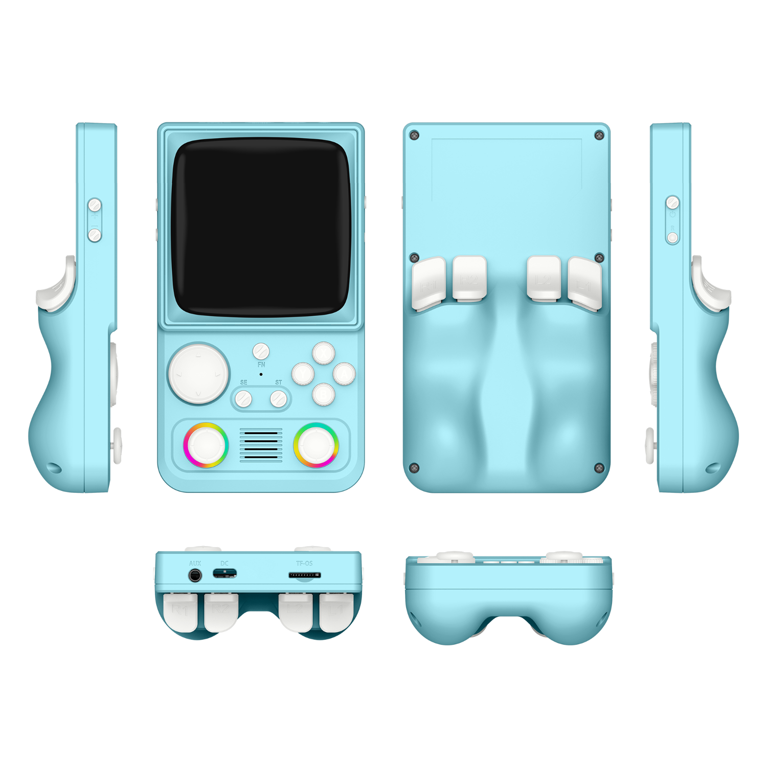 R36T MAX Retro Handheld Game Console