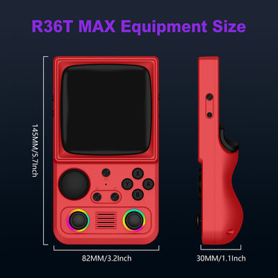 R36T MAX Retro Handheld Game Console